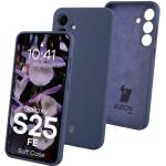Carcasa Bizon Soft compatibila cu Samsung Galaxy S25 FE, Dark Blue 3 - lerato.ro