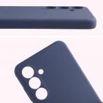 Carcasa Bizon Soft compatibila cu Samsung Galaxy S25 FE, Dark Blue 6 - lerato.ro