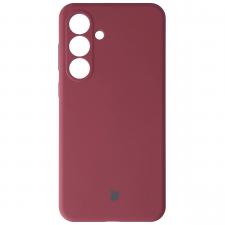 Huse si carcase Samsung , Carcasa Bizon Soft compatibila cu Samsung Galaxy S25 FE, Dark Purple, lerato.ro