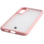 Carcasa Bizon Angelo compatibila cu Samsung Galaxy S25 FE, Transparent / Roz 6 - lerato.ro