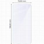 Folie sticla securizata Bizon Glass Mule compatibila cu Samsung Galaxy S25 FE, Transparent 3 - lerato.ro