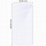 Set 2 folii sticla securizata Bizon Glass Mule compatibile cu Samsung Galaxy S25 Edge, Transparent 3 - lerato.ro