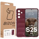 Carcasa Bizon Tur compatibila cu Samsung Galaxy S25 FE, Burgundy 9 - lerato.ro