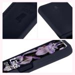 Carcasa Bizon Soft compatibila cu Samsung Galaxy Z Flip 7 FE / Z Flip 6, Dark Blue 13 - lerato.ro