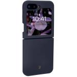 Carcasa Bizon Soft compatibila cu Samsung Galaxy Z Flip 7 FE / Z Flip 6, Dark Blue 4 - lerato.ro