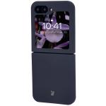 Carcasa Bizon Soft compatibila cu Samsung Galaxy Z Flip 7 FE / Z Flip 6, Dark Blue 5 - lerato.ro