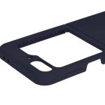 Carcasa Bizon Soft compatibila cu Samsung Galaxy Z Flip 7 FE / Z Flip 6, Dark Blue 6 - lerato.ro