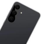 Set 2 protectii camera Bizon Glass Lens compatibile cu Samsung Galaxy S25 FE, Negru 5 - lerato.ro