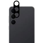 Set 2 protectii camera Bizon Glass Lens compatibile cu Samsung Galaxy S25 FE, Negru 6 - lerato.ro