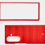 Carcasa Bizon Tur compatibila cu Samsung Galaxy Z Fold 7, Rosu 7 - lerato.ro