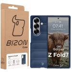 Carcasa Bizon Tur compatibila cu Samsung Galaxy Z Fold 7, Navy Blue 9 - lerato.ro