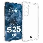 Kit protectie 3 in 1 BizonMobile Clear Pack, Carcasa Bizon Salpa si 2x Folie protectie Bizon Glass Clear 2, compatibil cu Samsung Galaxy S25 FE, Transparent 4 - lerato.ro