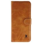 Husa flip cover Bizon Pocket compatibila cu Samsung Galaxy S25 FE, Maro 2 - lerato.ro