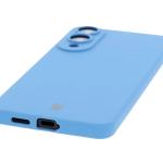 Carcasa Bizon Soft compatibila cu Samsung Galaxy S25 Edge, Albastru 4 - lerato.ro