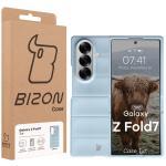 Carcasa Bizon Tur compatibila cu Samsung Galaxy Z Fold 7, Albastru 8 - lerato.ro