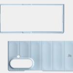 Carcasa Bizon Tur compatibila cu Samsung Galaxy Z Fold 7, Albastru 10 - lerato.ro