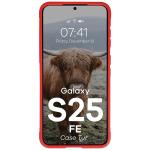 Carcasa Bizon Tur compatibila cu Samsung Galaxy S25 FE, Rosu 6 - lerato.ro