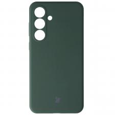 Huse si carcase Samsung , Carcasa Bizon Soft compatibila cu Samsung Galaxy S25 FE, Dark Green, lerato.ro