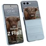 Carcasa Bizon Tur compatibila cu Samsung Galaxy Z Flip 7, Albastru 3 - lerato.ro