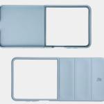 Carcasa Bizon Tur compatibila cu Samsung Galaxy Z Flip 7, Albastru 7 - lerato.ro