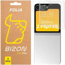 Folii protectie Samsung Galaxy Z Flip 7 FE, Set 2 folii protectie Bizon Glass Film Sun compatibile cu Samsung Galaxy Z Flip 7 FE, Transparent, lerato.ro