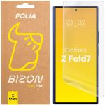 Set 2 folii protectie Bizon Glass Film Sun compatibile cu Samsung Galaxy Z Fold 7, Transparent 4 - lerato.ro