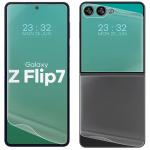 Set protectie Bizon Glass Hydrogel Pack, 1x Folie Ecran si 1x Folie Spate, compatibil cu Samsung Galaxy Z Flip 7, Transparent 6 - lerato.ro