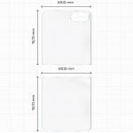 Folie protectie pentru spatele telefonului Bizon Glass Hydrogel compatibila cu Samsung Galaxy Z Flip 7 FE / Z Flip 6, Transparent 3 - lerato.ro