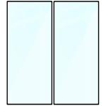 Set 2 folii sticla securizata Bizon Glass Edge compatibile cu Samsung Galaxy Z Fold 7, Negru 5 - lerato.ro