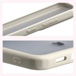 Carcasa Bizon Angelo compatibila cu Samsung Galaxy S25 FE, Transparent / Bej 5 - lerato.ro