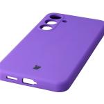 Carcasa Bizon Soft compatibila cu Samsung Galaxy S25 FE, Violet 4 - lerato.ro