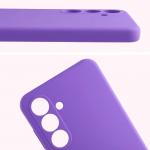 Carcasa Bizon Soft compatibila cu Samsung Galaxy S25 FE, Violet 6 - lerato.ro