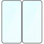 Set 2 folii sticla securizata Bizon Glass Edge compatibile cu Samsung Galaxy S25 FE / S24 FE / A36 5G / A56 5G, Negru 5 - lerato.ro