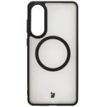 Carcasa Bizon MatteO cu MagSafe compatibila cu Samsung Galaxy S25 Edge, Negru 2 - lerato.ro