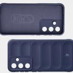 Carcasa Bizon Tur compatibila cu Samsung Galaxy S25 FE, Dark Blue 7 - lerato.ro