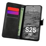 Husa flip cover Bizon Pocket compatibila cu Samsung Galaxy S25 FE, Negru 3 - lerato.ro