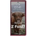 Carcasa Bizon Tur compatibila cu Samsung Galaxy Z Fold 7, Burgundy 6 - lerato.ro
