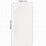 Folie protectie Bizon Glass Film Sun compatibila cu Samsung Galaxy S25 FE, Transparent 3 - lerato.ro