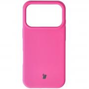 Carcasa Bizon Soft compatibila cu iPhone 17 Pro, Fucsia