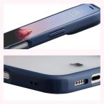 Kit protectie 2 in 1 BizonMobile, Carcasa Bizon Angelo si Folie sticla securizata Bizon Glass Edge, compatibil cu iPhone 17 Pro, Albastru 6 - lerato.ro