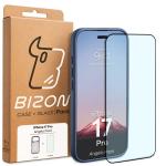 Kit protectie 2 in 1 BizonMobile, Carcasa Bizon Angelo si Folie sticla securizata Bizon Glass Edge, compatibil cu iPhone 17 Pro, Albastru 9 - lerato.ro