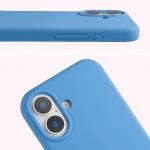 Carcasa Bizon Soft compatibila cu iPhone 17, Albastru 6 - lerato.ro