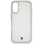 Kit protectie 2 in 1 BizonMobile, Carcasa Bizon Angelo si Folie sticla securizata Bizon Glass Edge, compatibil cu iPhone 17, Bej 3 - lerato.ro