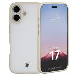 Kit protectie 2 in 1 BizonMobile, Carcasa Bizon Angelo si Folie sticla securizata Bizon Glass Edge, compatibil cu iPhone 17, Bej 4 - lerato.ro