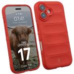 Carcasa Bizon Soft compatibila cu iPhone Tur, Rosu 3 - lerato.ro