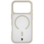 Carcasa Bizon MatteO cu MagSafe compatibila cu iPhone 17 Pro, Bej 2 - lerato.ro