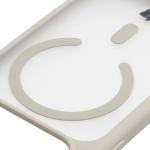 Carcasa Bizon MatteO cu MagSafe compatibila cu iPhone 17 Pro, Bej 4 - lerato.ro