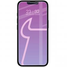 Folii iPhone 17e, Set 2 folii sticla securizata Bizon Glass Mule compatibile cu iPhone 17e / 16e, Transparent, lerato.ro