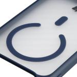 Carcasa Bizon MatteO cu MagSafe compatibila cu iPhone 17 Pro Max, Albastru 5 - lerato.ro