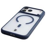 Carcasa Bizon MatteO cu MagSafe compatibila cu iPhone 17 Pro Max, Albastru 8 - lerato.ro